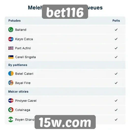 Métodos de pagamento disponíveis na plataforma bet116